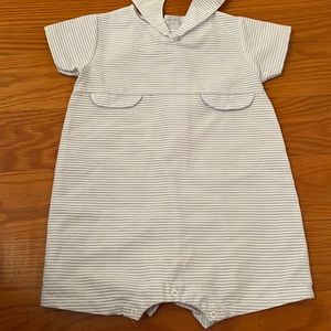 Striped onesie outfit